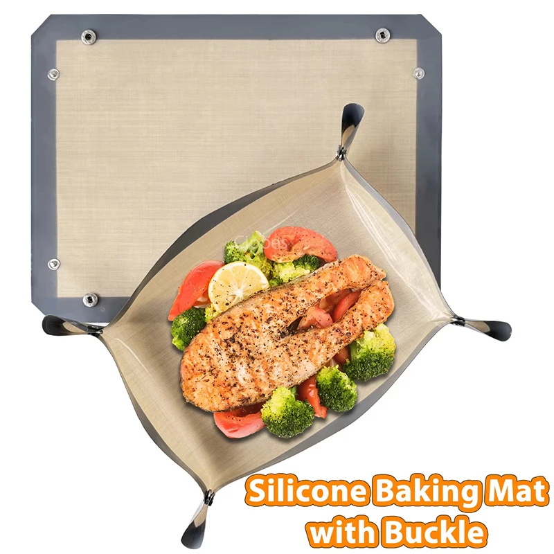 حصيرة شواء سيليكون قابلة للطي، - مراجعة Camping Cooking Mat وسعره