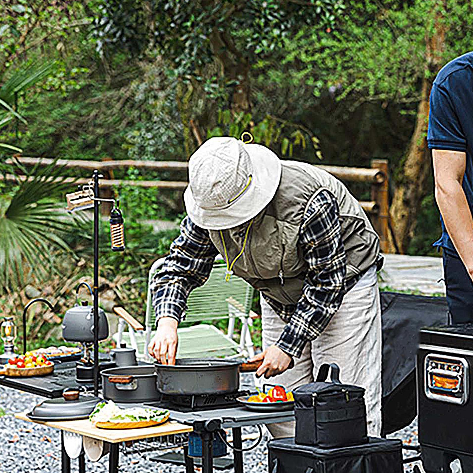 وعاء طهي للتخييم مزدوج الطبقات - مراجعة Camping Double Cooking Stove وسعره