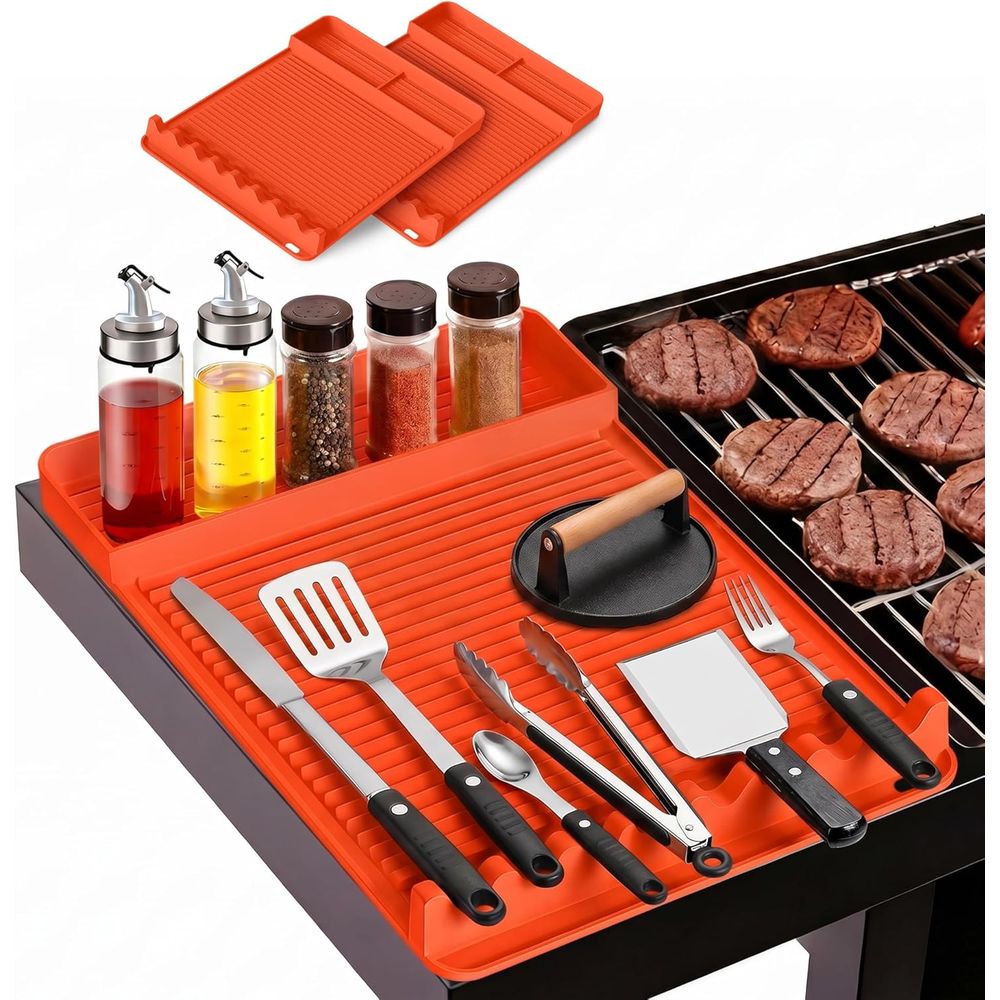 بساط شواء من السيليكون المقاوم - مراجعة Camping Cooking Mat وسعره
