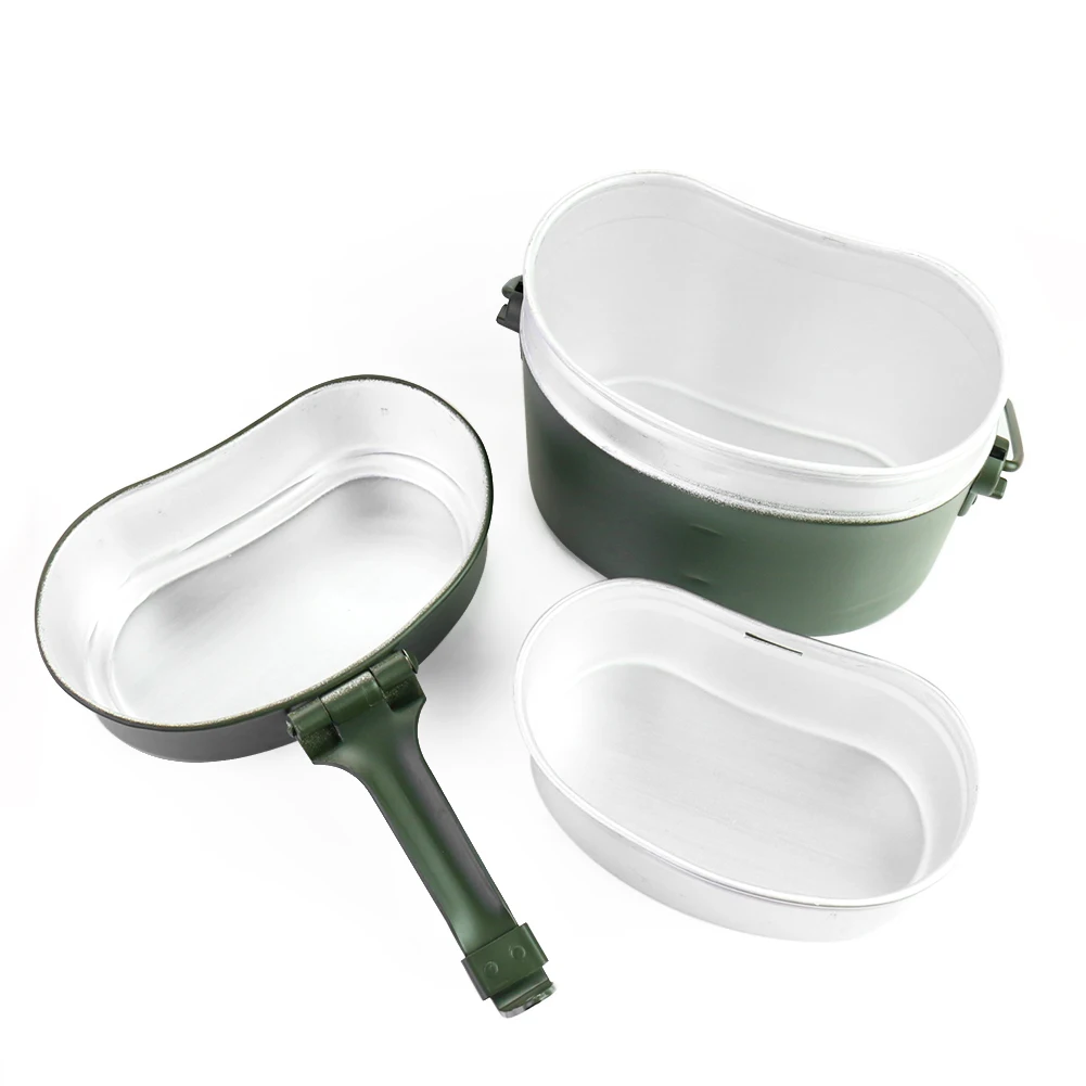 طقم وعاء وصحن محمول من السبائك - مراجعة Camping Cooking Box Set وسعره
