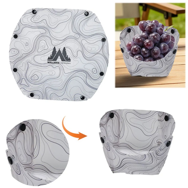 أدوات مائدة للتخييم قابلة للطي - مراجعة Camping Cooking Tray وسعره