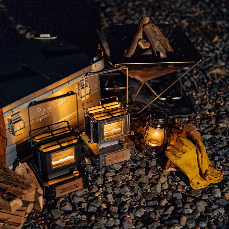 موقد تخييم على الطراز العتيق س - مراجعة Camping Double Cooking Stove وسعره